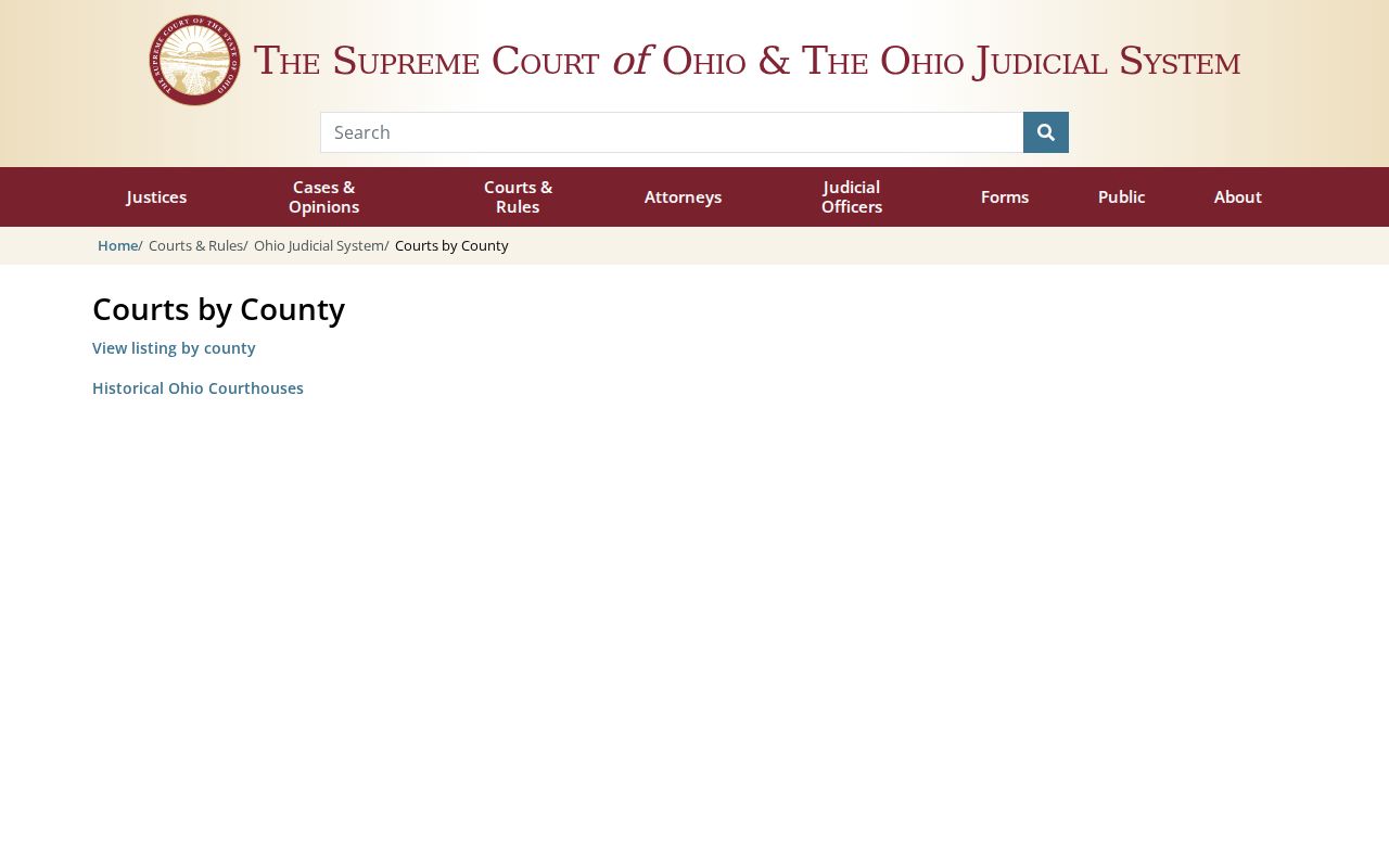 Butler County court docket directory and Ohio trial court records